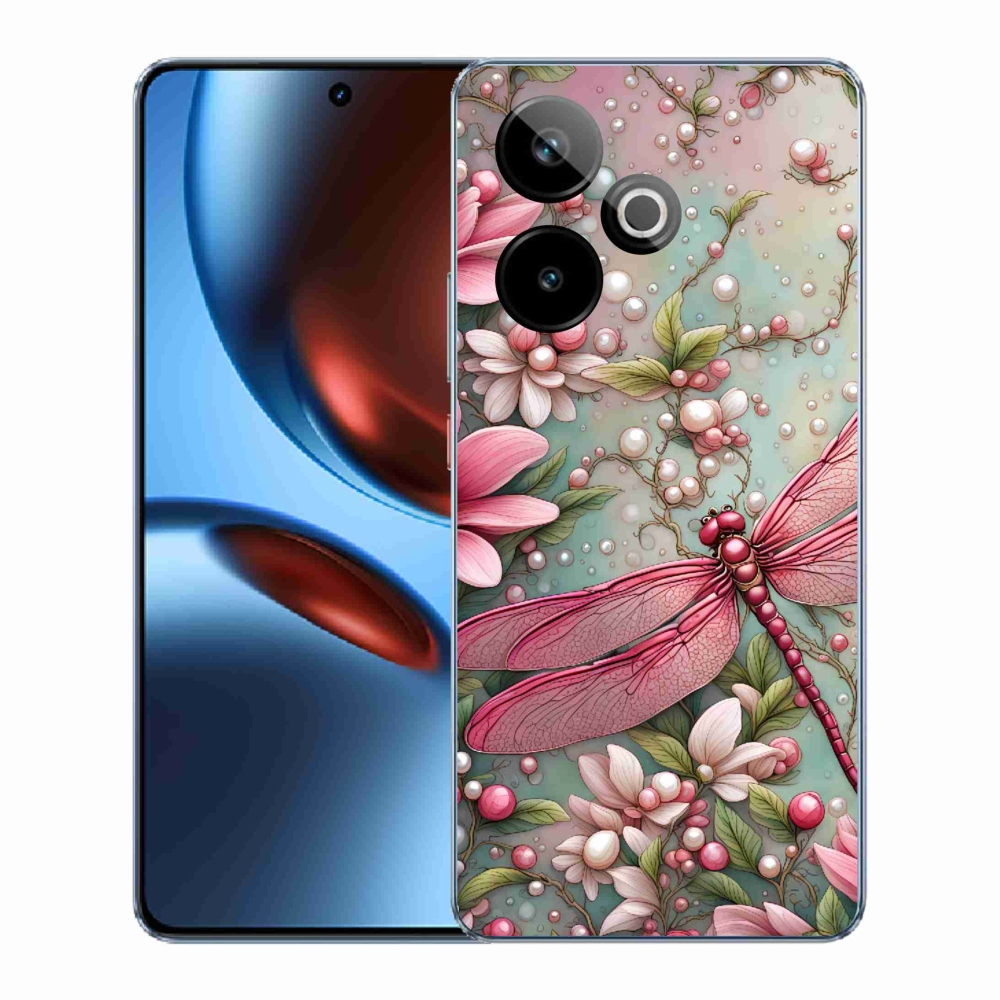 Gélový kryt mmCase na Realme GT 7 5G/GT 7T 5G - vážka