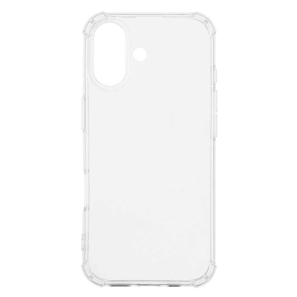 Priehľadný gélový obal s vystuženými rohmi na iPhone 17
