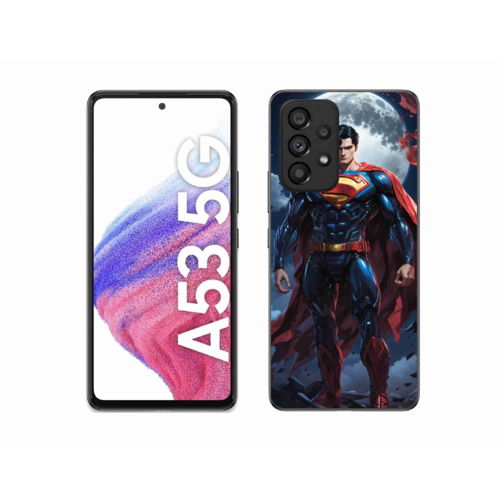 Gélový kryt mmCase na Samsung Galaxy A53 5G - superman