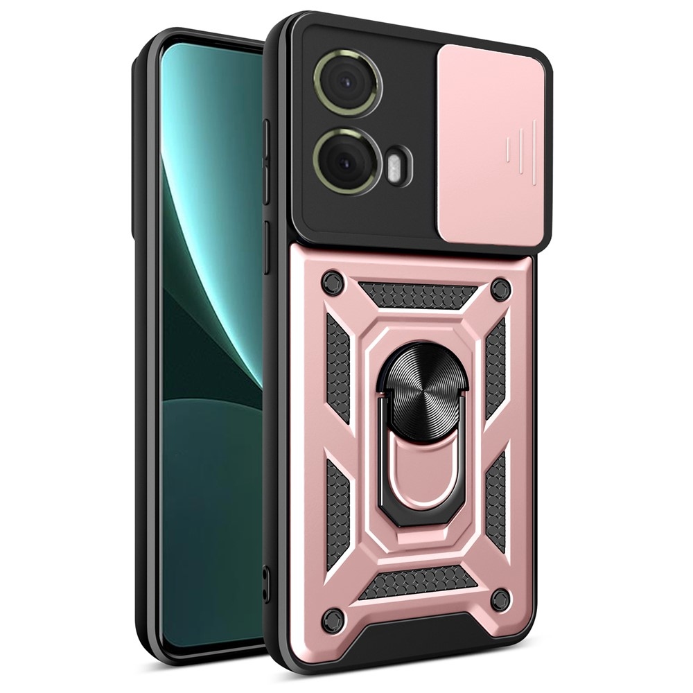 Slide odolný kryt na Motorola Moto G85 5G - ružovozlatý
