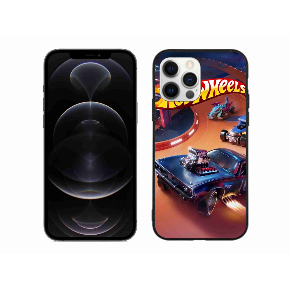 Gélový kryt mmCase na iPhone 12 Pro Max - hot wheels