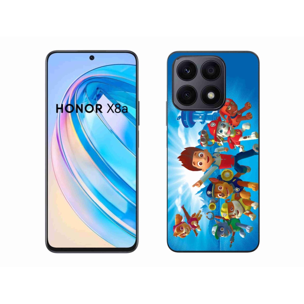 Gélový kryt mmCase na Honor X8a - labková patrola