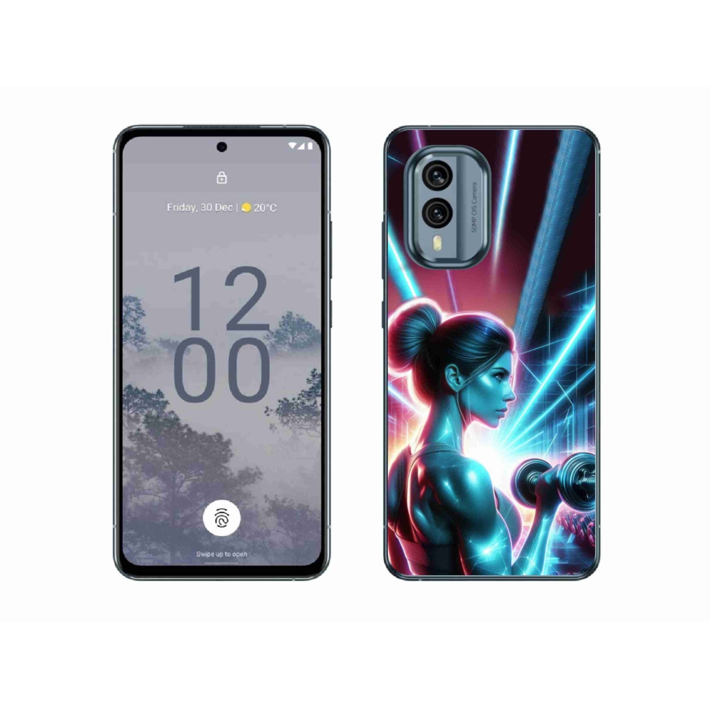 Gélový kryt mmCase na Nokia X30 5G - posilňovanie