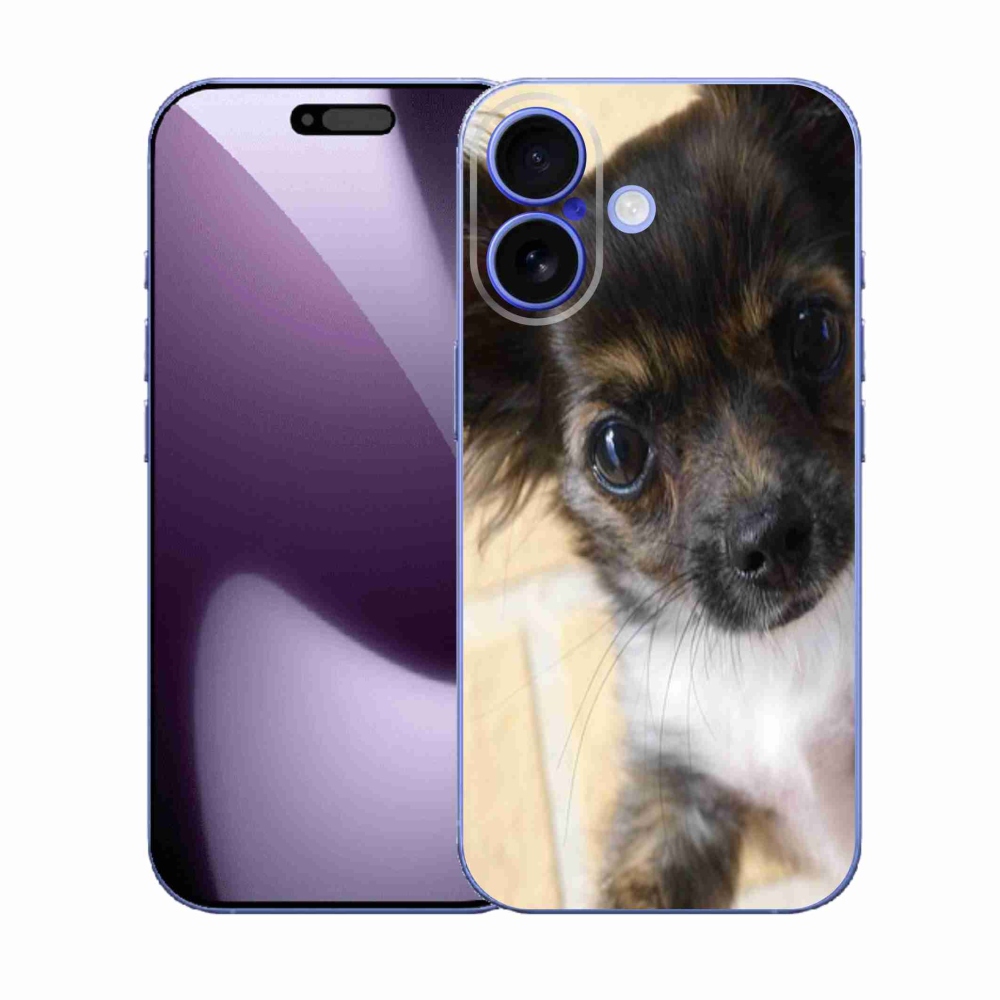 Gélový kryt mmCase na iPhone 17 - čivava 2