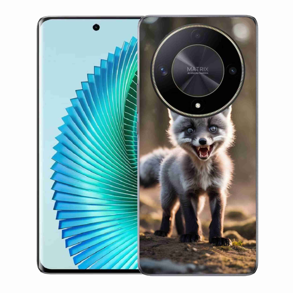 Gélový kryt mmCase na Honor Magic 6 Lite 5G - rozzúrená líška