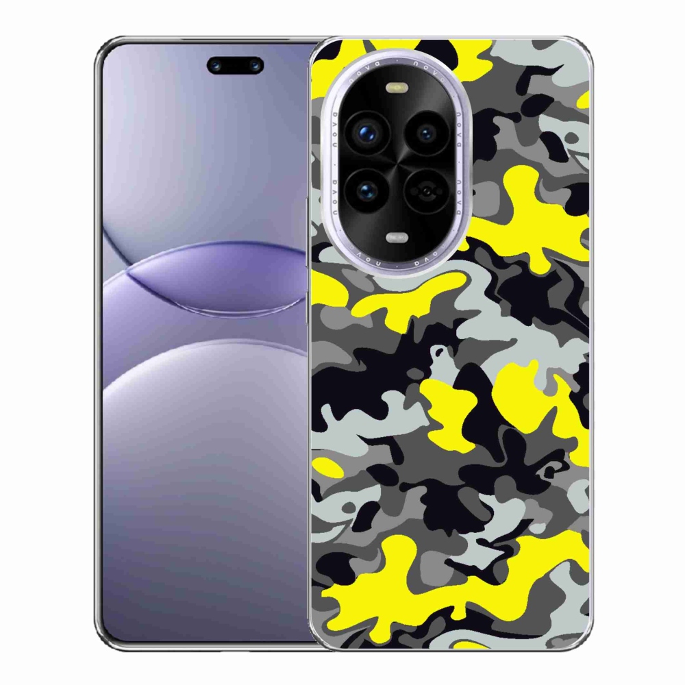 Gélový kryt mmCase na Huawei Nova 13 Pro 5G - maskáčový vzor 6