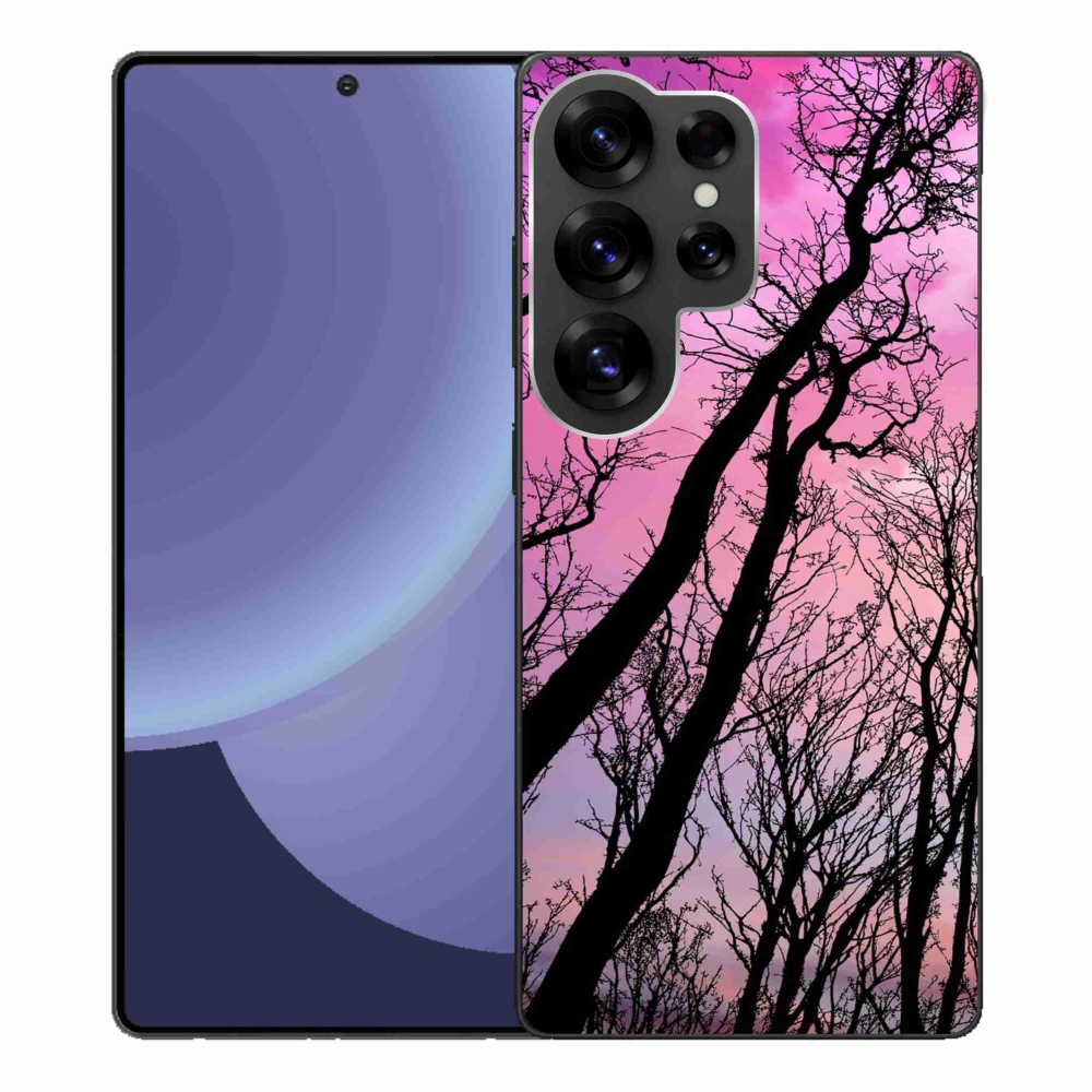 Gélový kryt mmCase na Samsung Galaxy S25 Ultra - opadané stromy