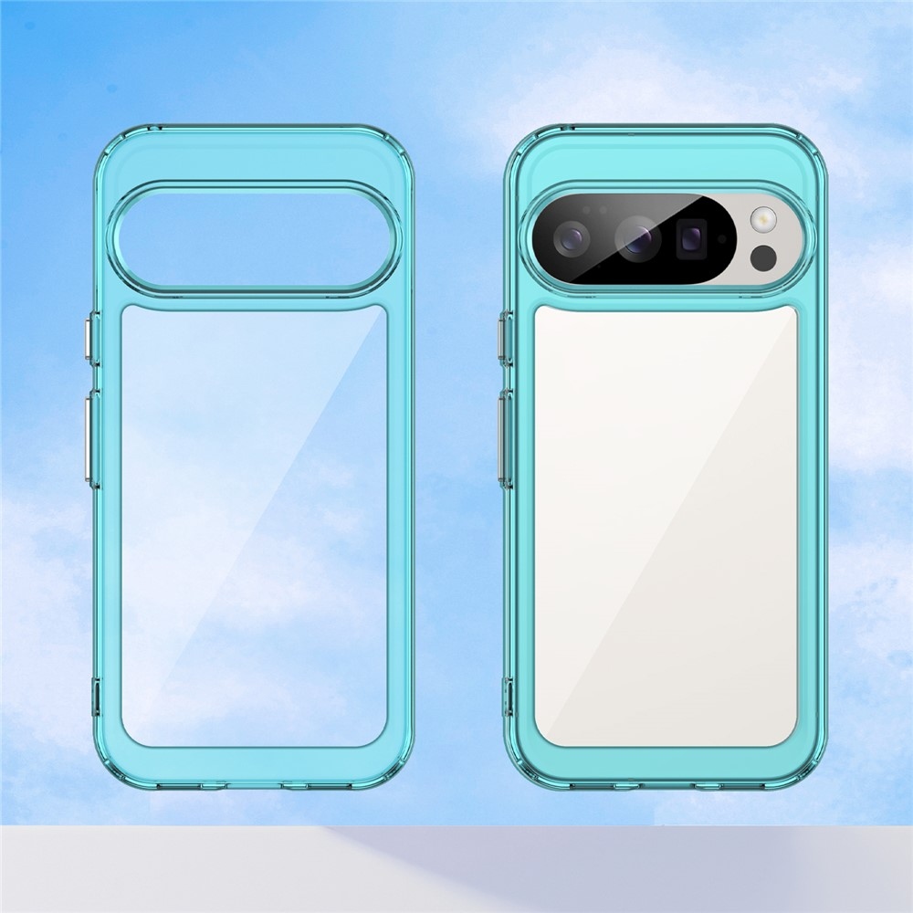 Gélový obal s pevným chrbtom na Google Pixel 10 Pro/Pixel 10 - svetlomodrý