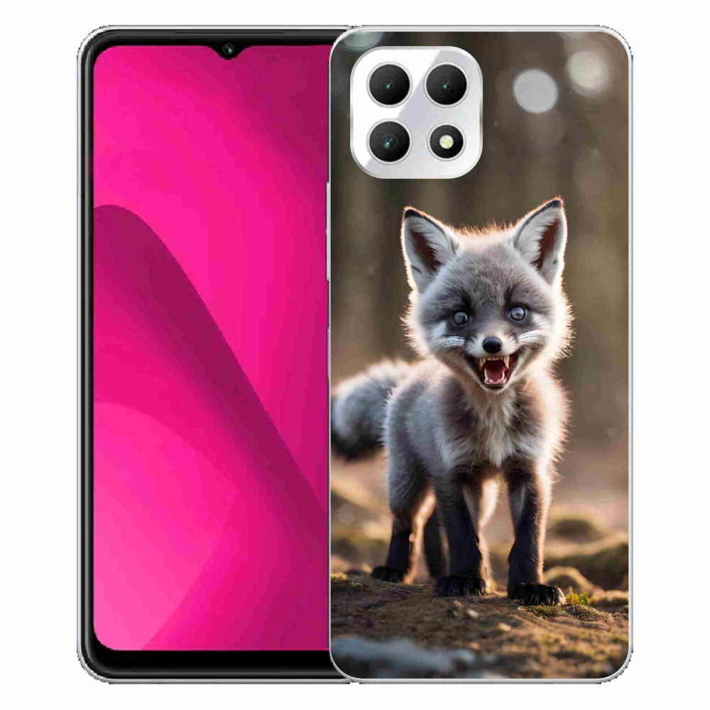 Gélový kryt mmCase na T-Mobile T Phone 2 - rozzúrená líška