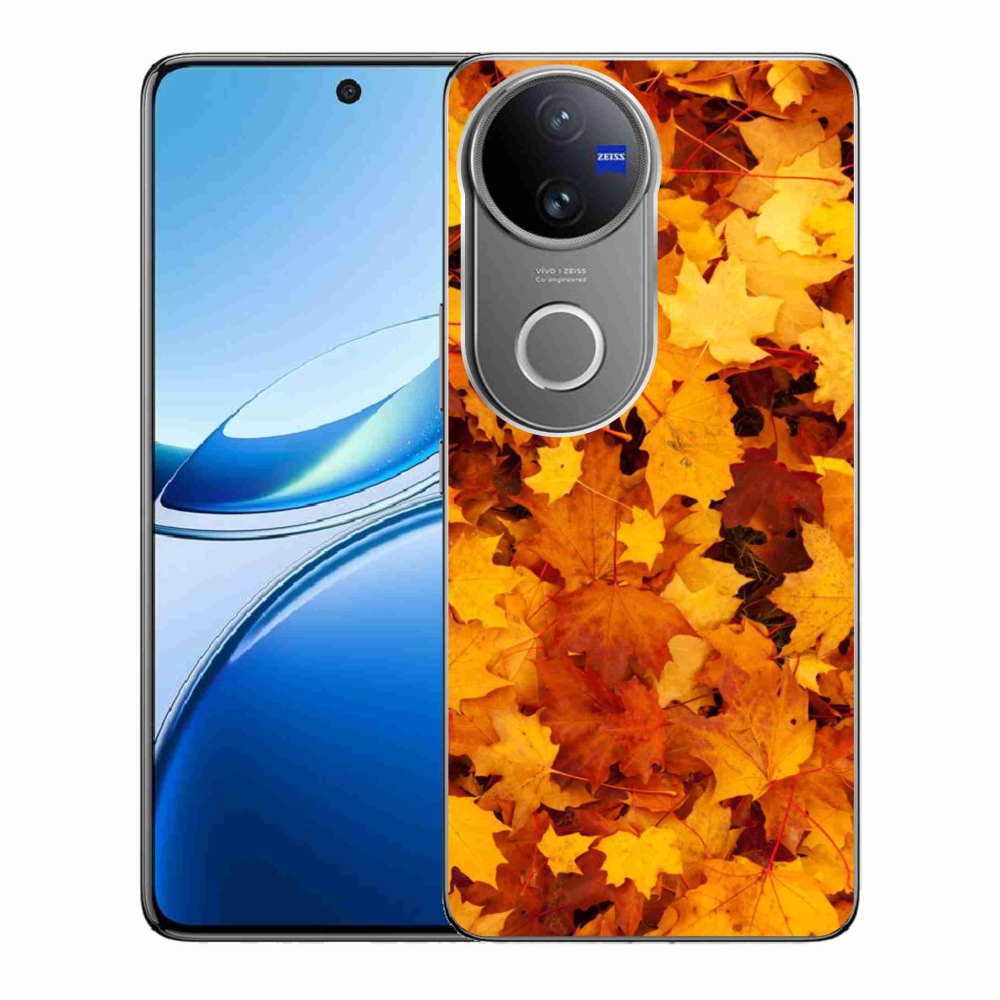 Gélový kryt mmCase na Vivo V50 5G - javorové listy