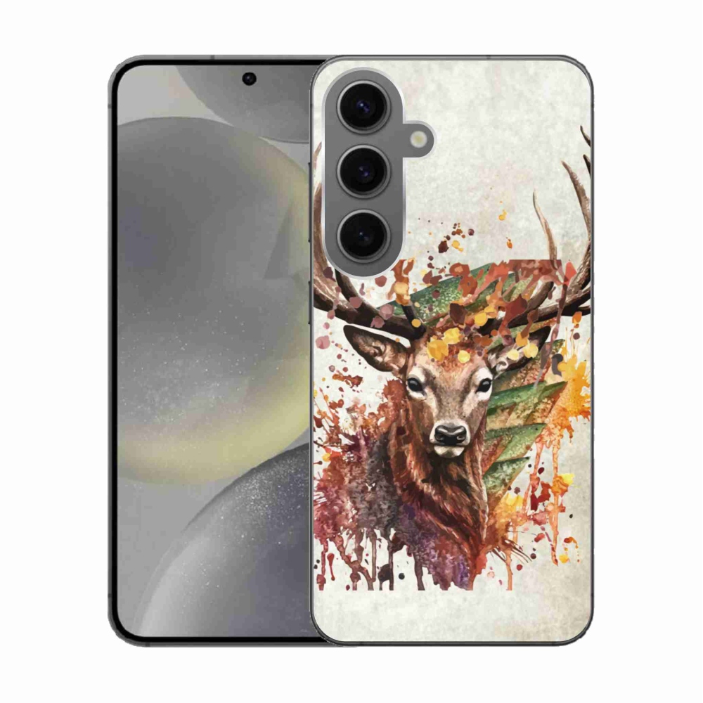 Gélový obal mmCase na Samsung Galaxy S24 - jeleň 1