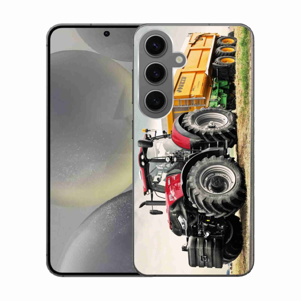 Gélový kryt mmCase na Samsung Galaxy S24 - traktor 3