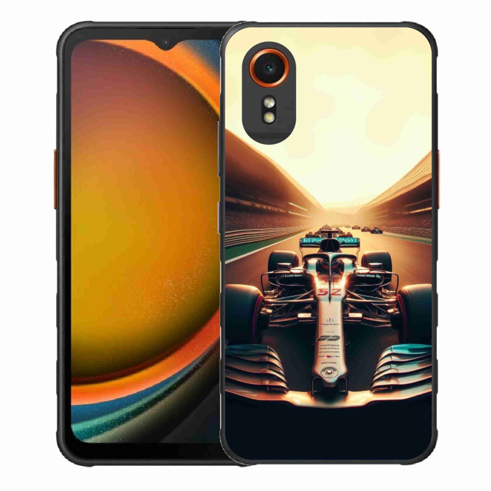 Gélový kryt mmCase na Samsung Galaxy Xcover 7 - formula 1