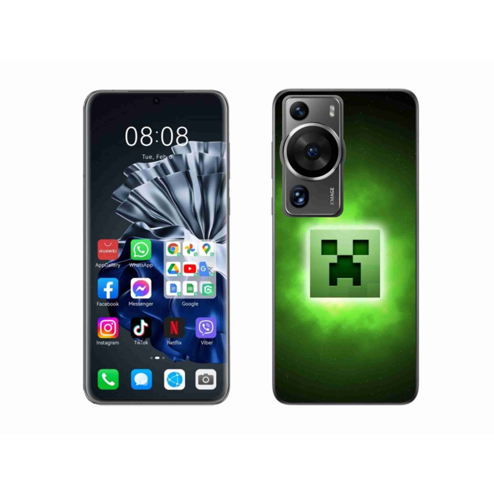 Gélový kryt mmCase na Huawei P60 Pro - minecraft