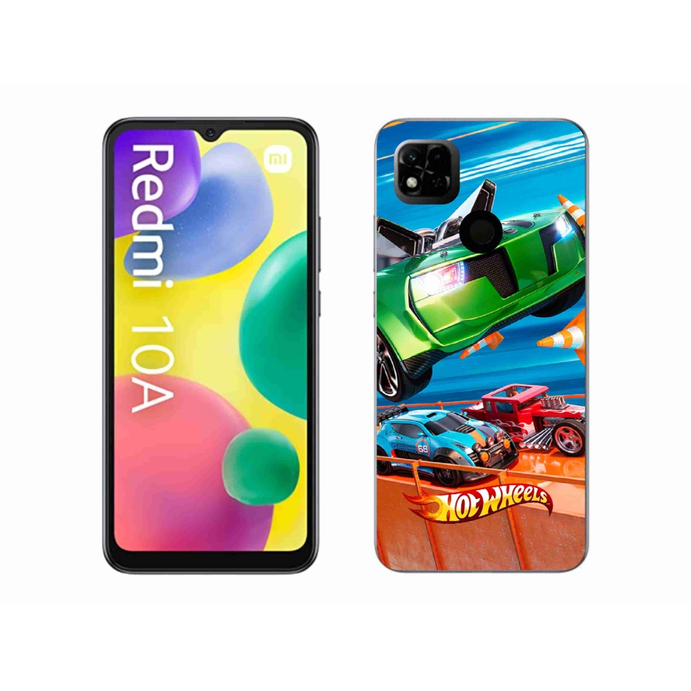 Gélový kryt mmCase na Xiaomi Redmi 10A - hot wheels 1