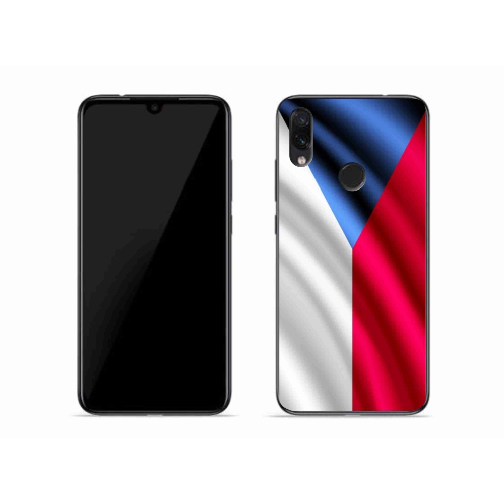 Gélový kryt mmCase na mobil Xiaomi Redmi Note 7 - česká vlajka