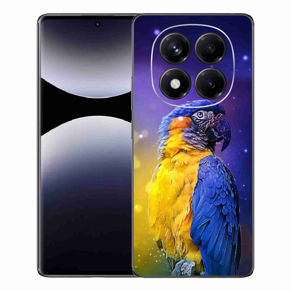Gélový kryt mmCase na Xiaomi Redmi Note 14 Pro - papagáj ara 1