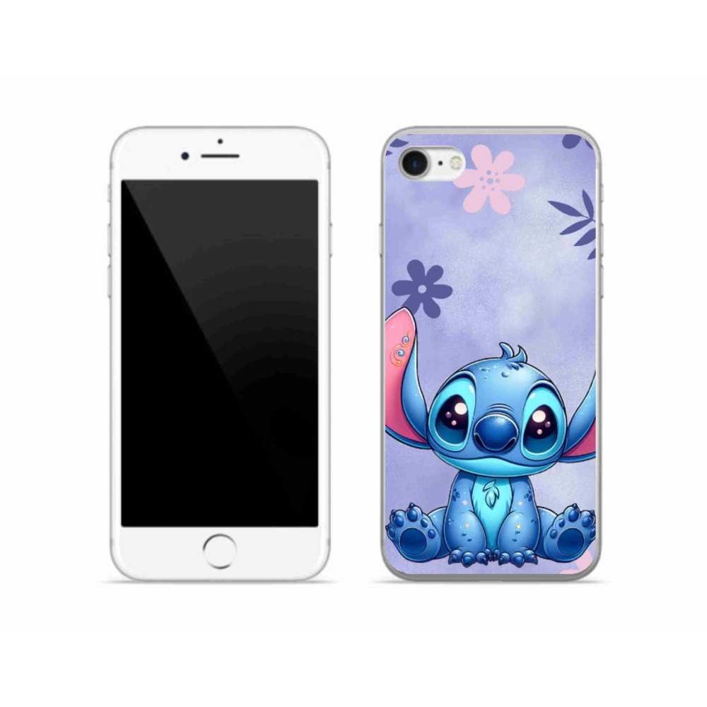 Gélový kryt mmCase na iPhone SE (2020) - stitch