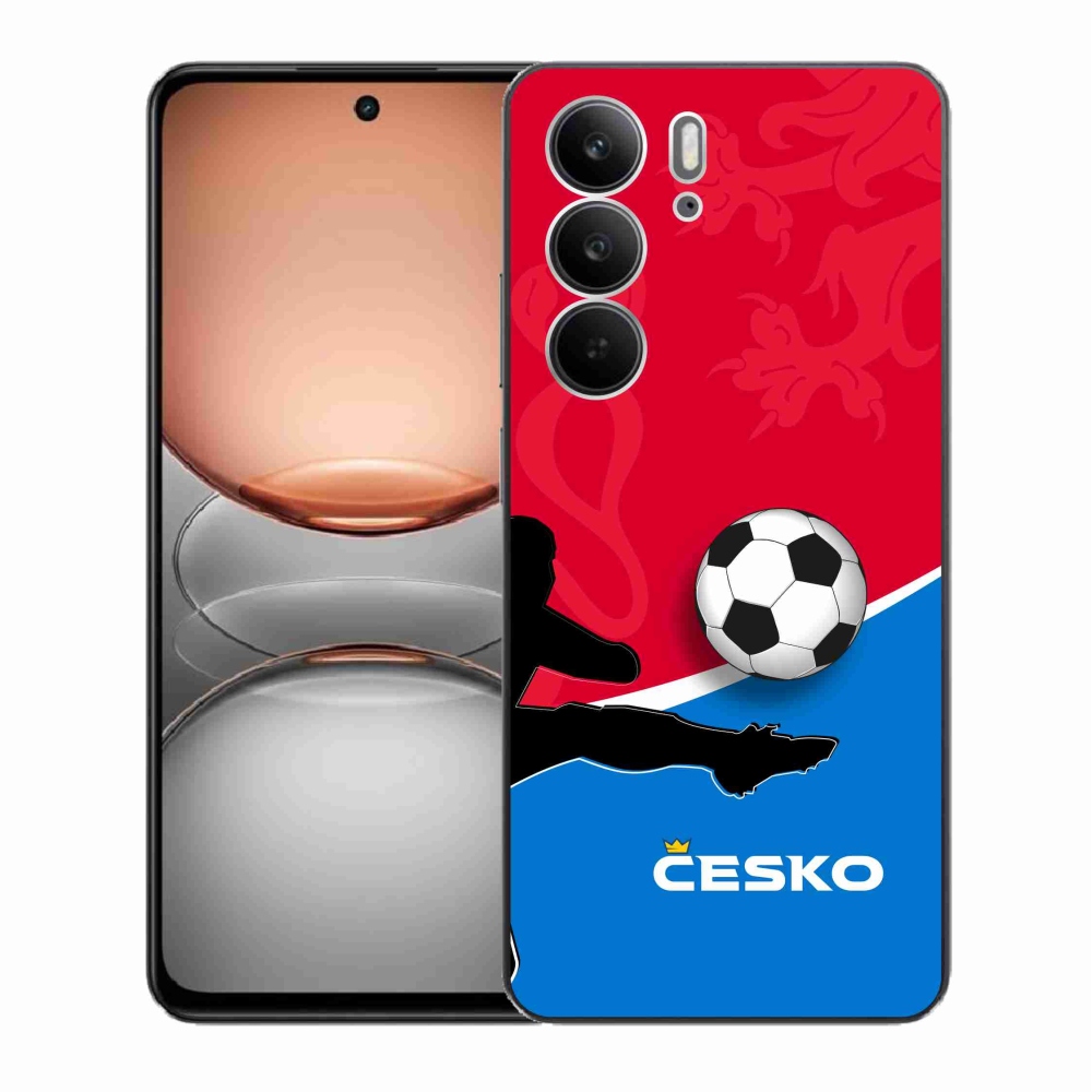 Gélový kryt mmCase na Realme C75 - futbal Česko 2
