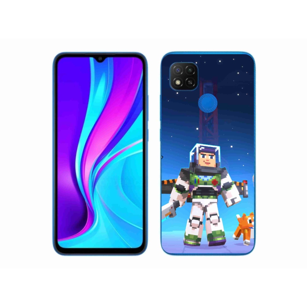 Gélový kryt mmCase na Xiaomi Redmi 9C - minecraft 2