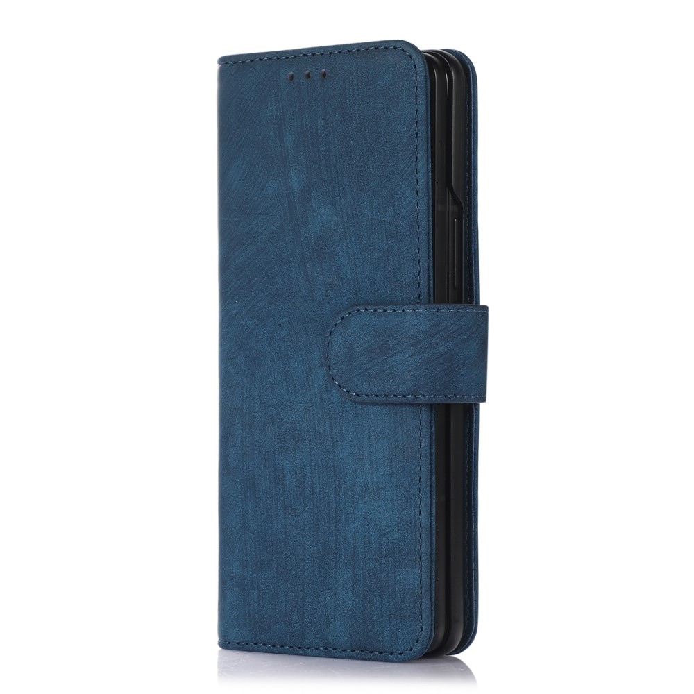 Wallet knižkové púzdro na Samsung Galaxy Z Fold5 5G - modré