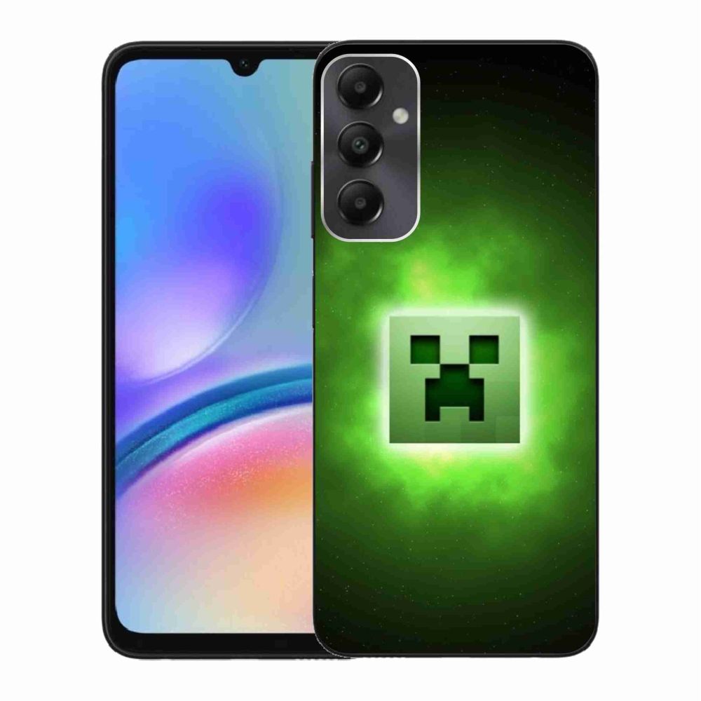 Gélový kryt mmCase na Samsung Galaxy A05s - minecraft