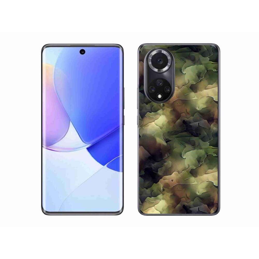 Gélový kryt mmCase na Huawei Nova 9 - maskáčový vzor 10