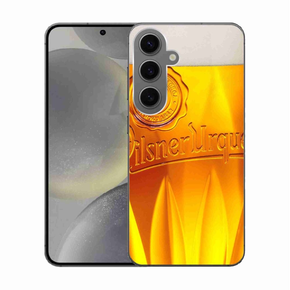 Gélový kryt mmCase na Samsung Galaxy S24 - pivo