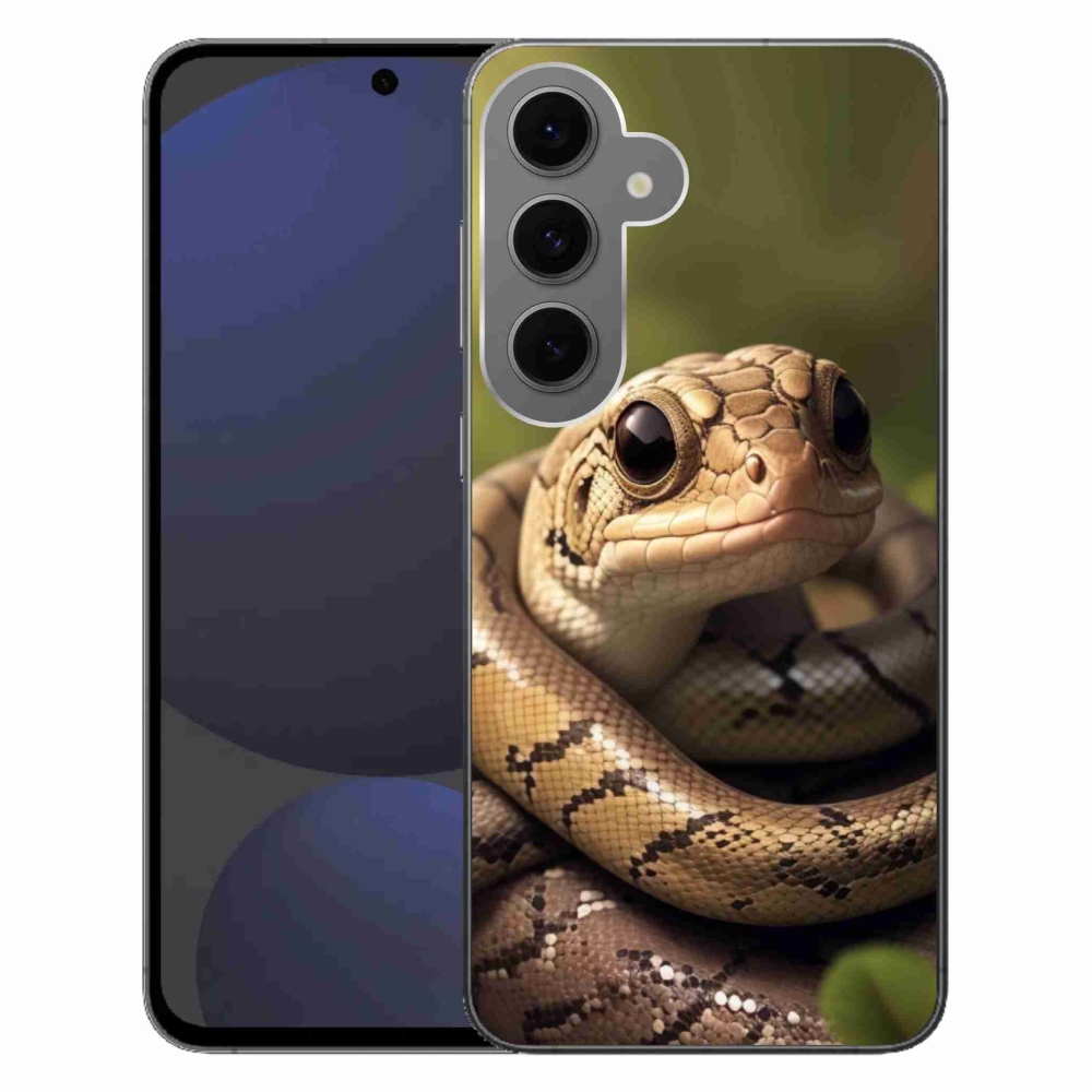 Gélový kryt mmCase na Samsung Galaxy S24 FE - had 1