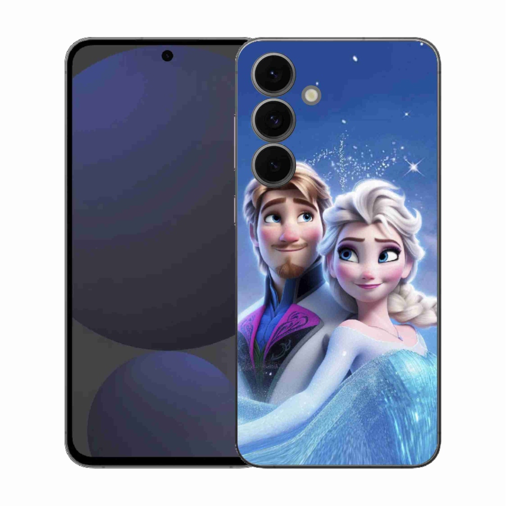 Gélový kryt mmCase na Samsung Galaxy S25 FE - ľadové kráľovstvo 1
