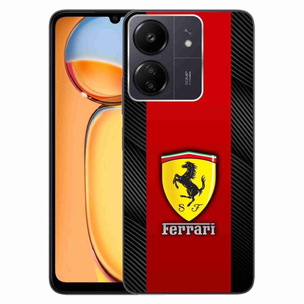 Gélový kryt mmCase na Xiaomi Poco C65/Redmi 13C - ferrari