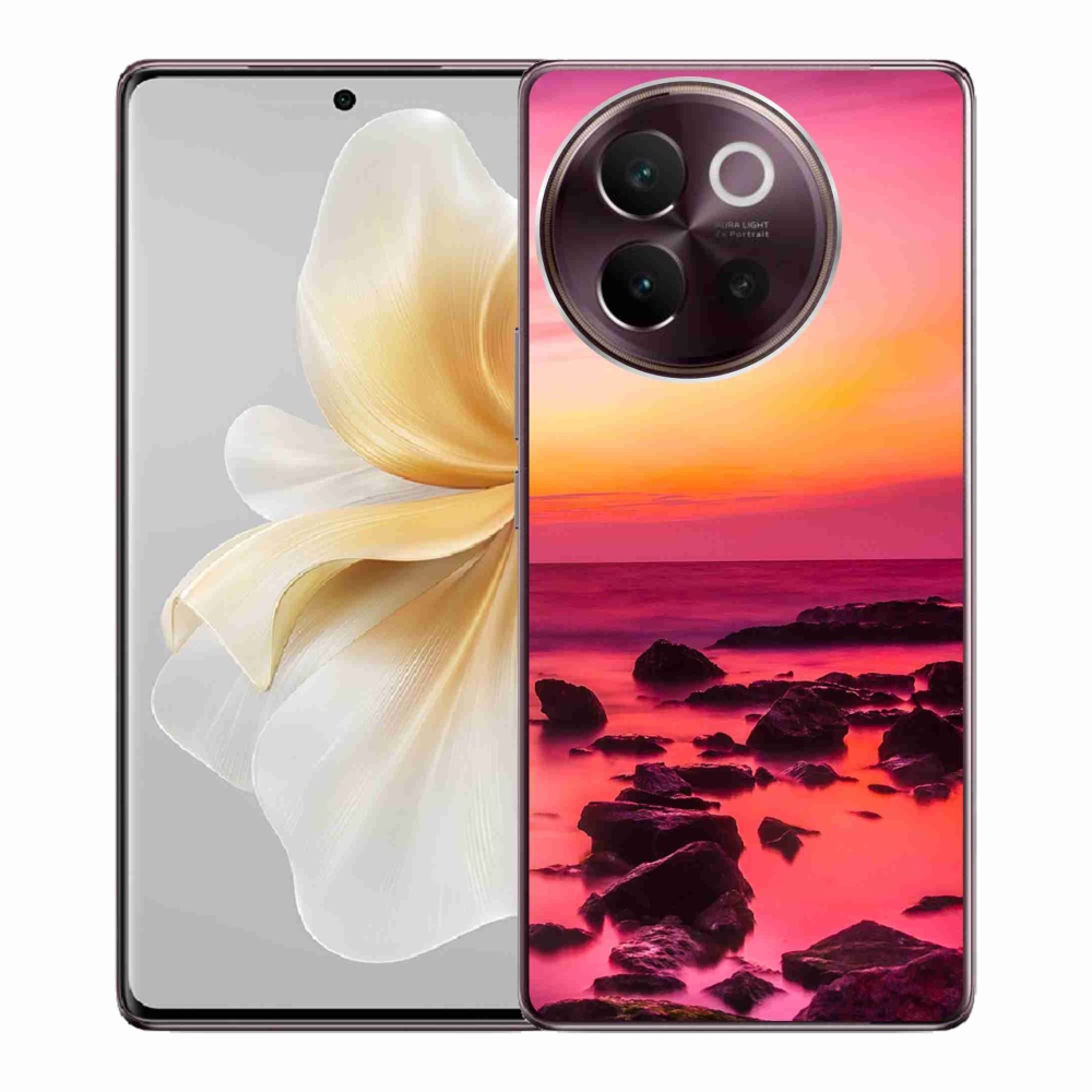 Gélový kryt mmCase na Vivo V40 Lite 5G - more a žiara