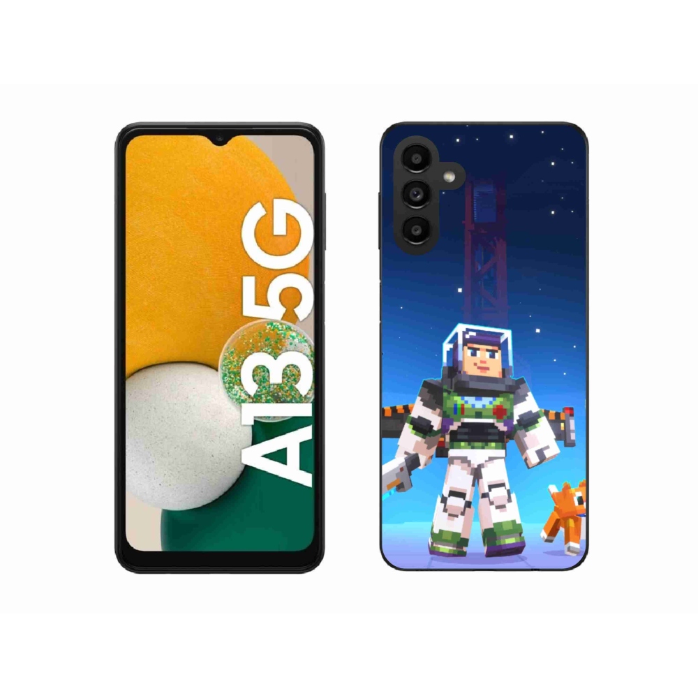 Gélový kryt mmCase na Samsung Galaxy A13 5G - minecraft 2