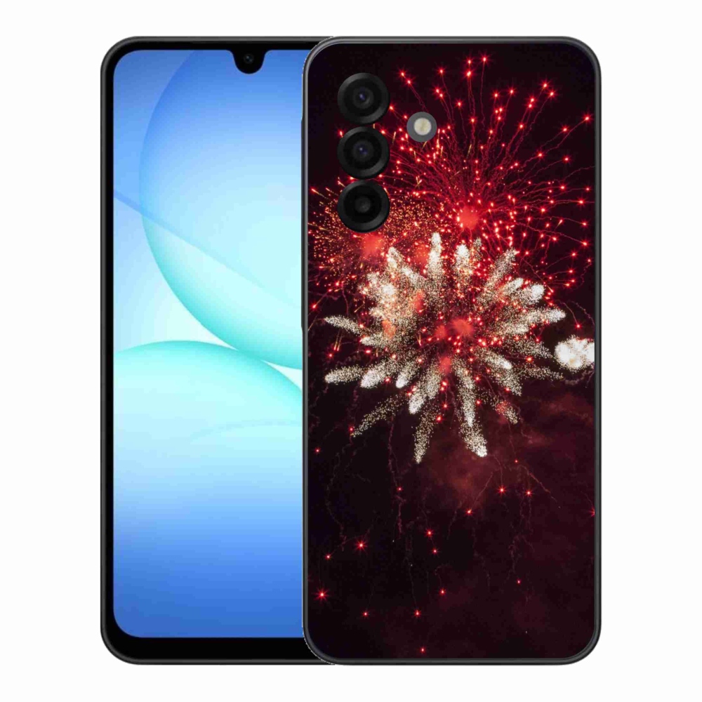 Gélový kryt mmCase na Samsung Galaxy A17 5G - ohňostroj