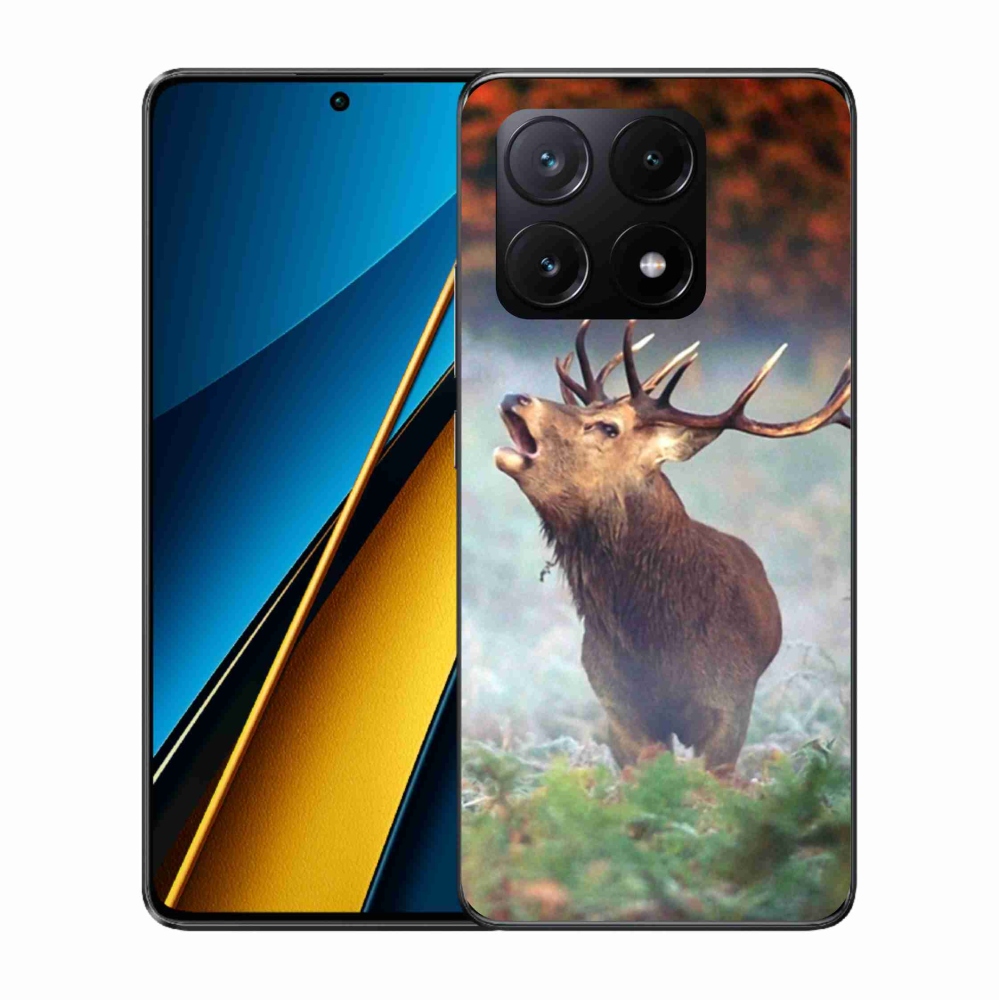 Gélový obal mmCase na Xiaomi Poco X6 Pro 5G - jeleň 2