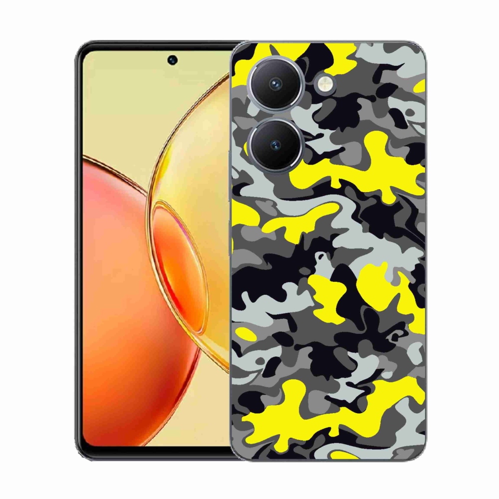 Gélový kryt mmCase na Vivo Y36 - maskáčový vzor 6