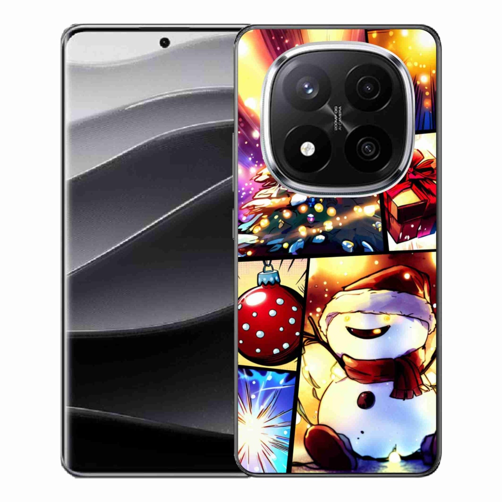 Gélový kryt mmCase na Xiaomi Redmi Note 14 Pro+ 5G - vianočné motívy 1