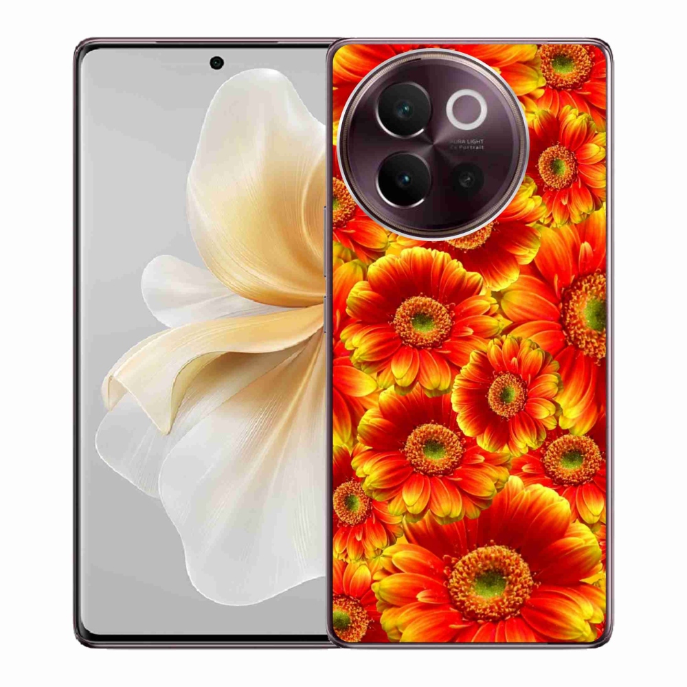 Gélový kryt mmCase na Vivo V40 Lite 5G - gerbera 1