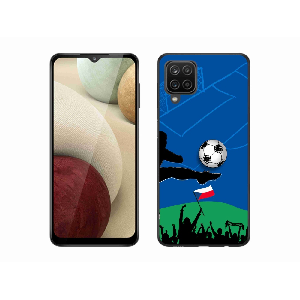 Gélový kryt mmCase na Samsung Galaxy M12 - fanúšikovia futbalu