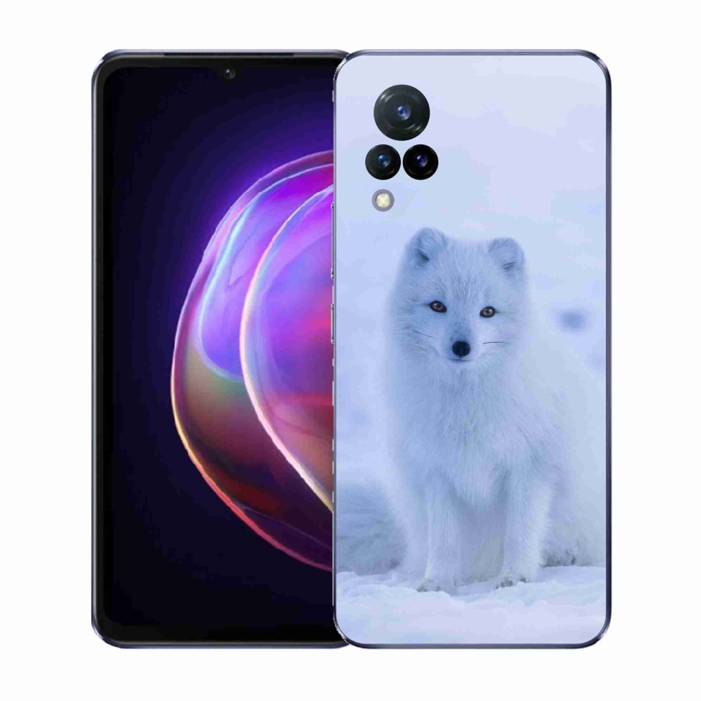 Gélový kryt mmCase na Vivo V21 4G/5G - polárna líška