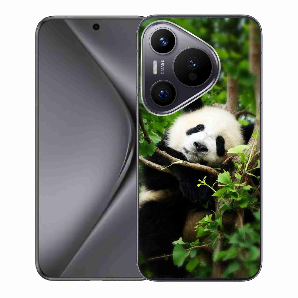 Gélový kryt mmCase na Huawei Pura 70 - panda