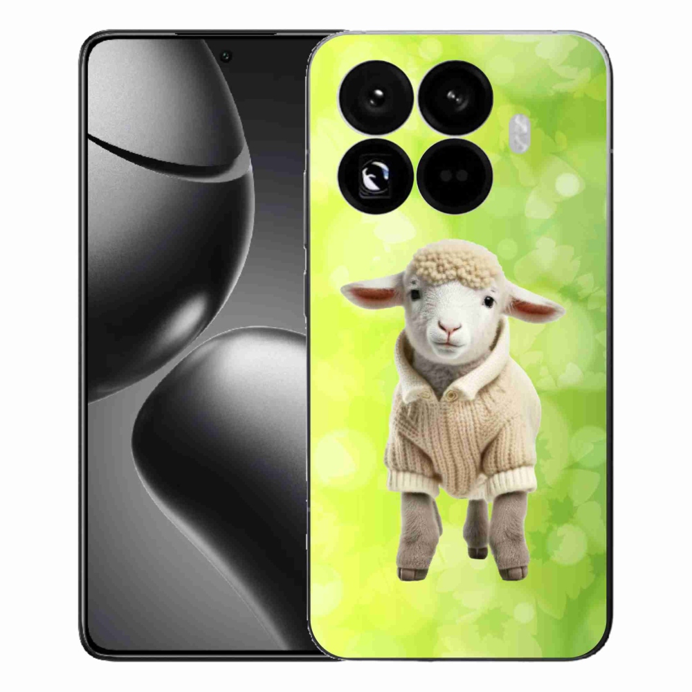 Gélový kryt mmCase na Xiaomi 15T Pro - jahňa vo svetri