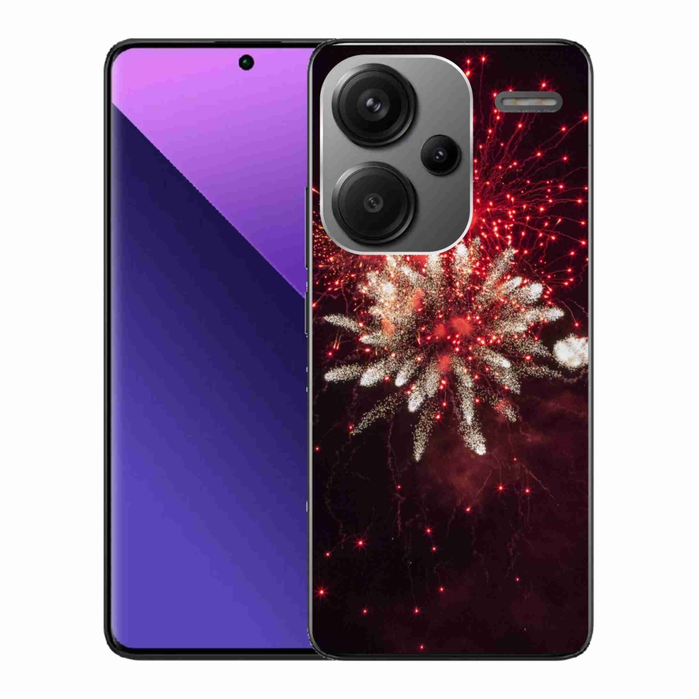 Gélový kryt mmCase na Xiaomi Redmi Note 13 Pro+ 5G - ohňostroj