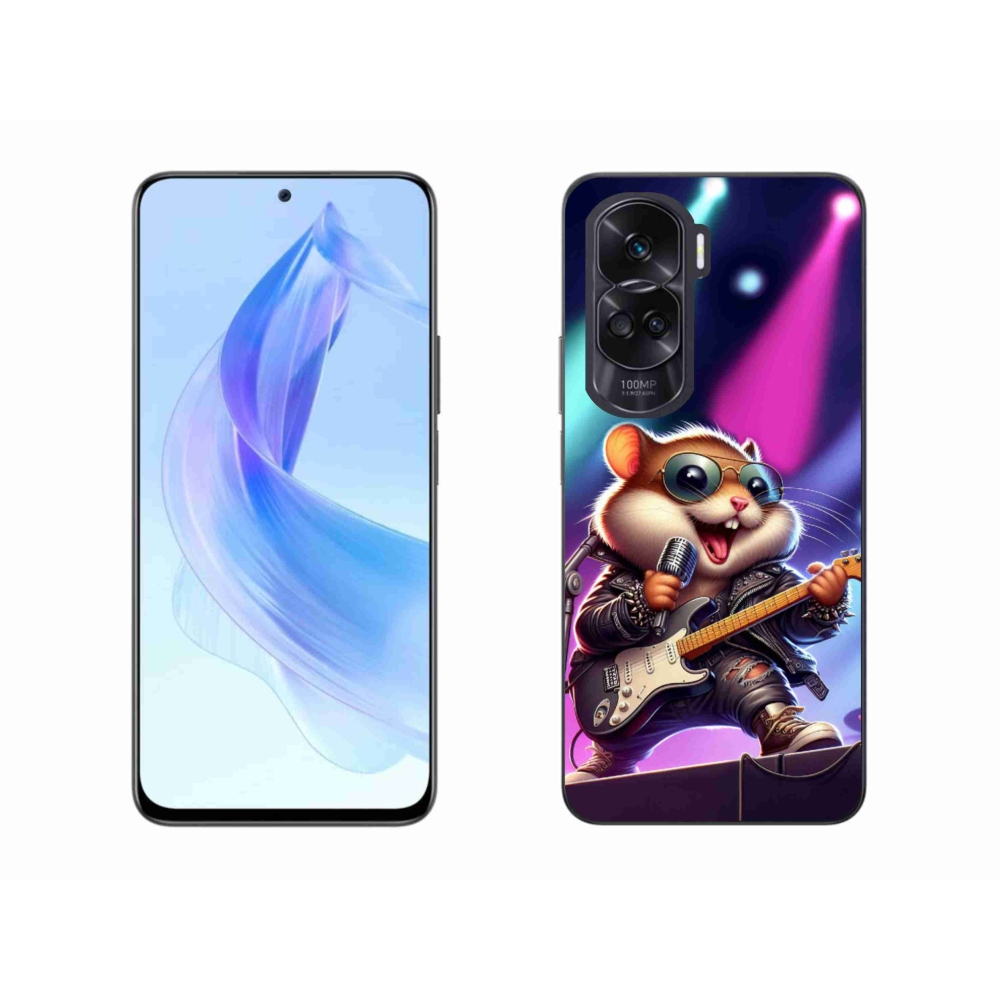 Gélový kryt mmCase na Honor 90 Lite - škrečok rocker