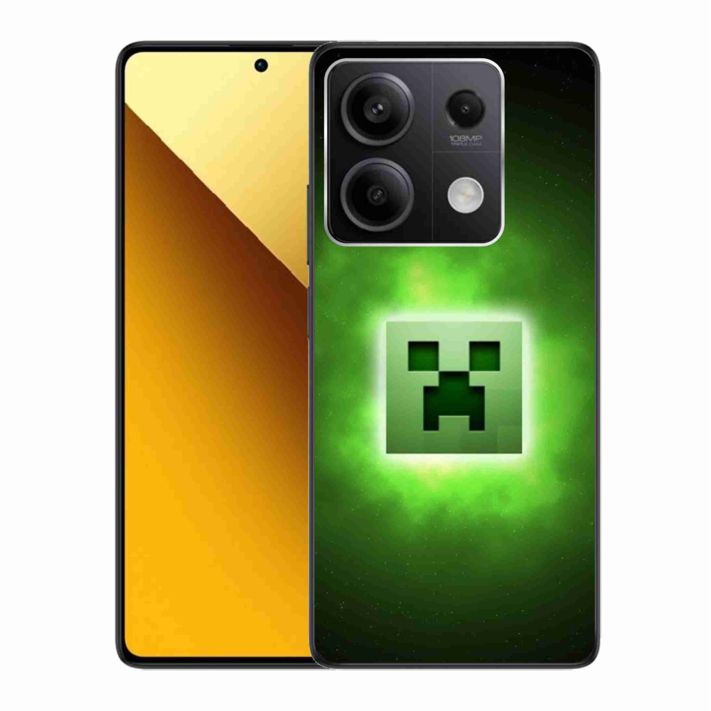 Gélový kryt mmCase na Xiaomi Redmi Note 13 5G - minecraft