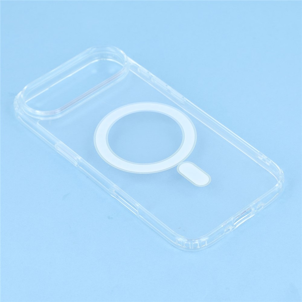 Acryle gélový obal s pevným chrbtom a MagSafe na iPhone 17 Air - priehľadný