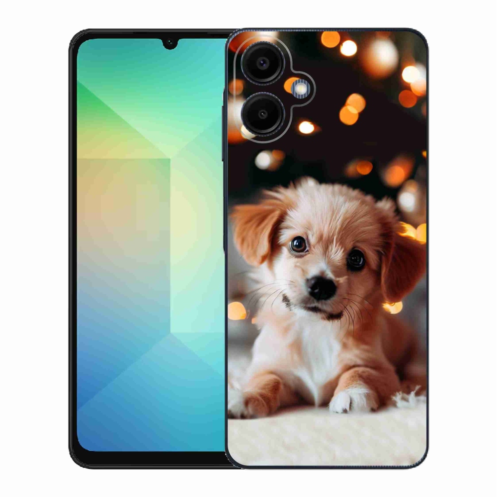 Gélový kryt mmCase na Samsung Galaxy A06 4G - šteniatko