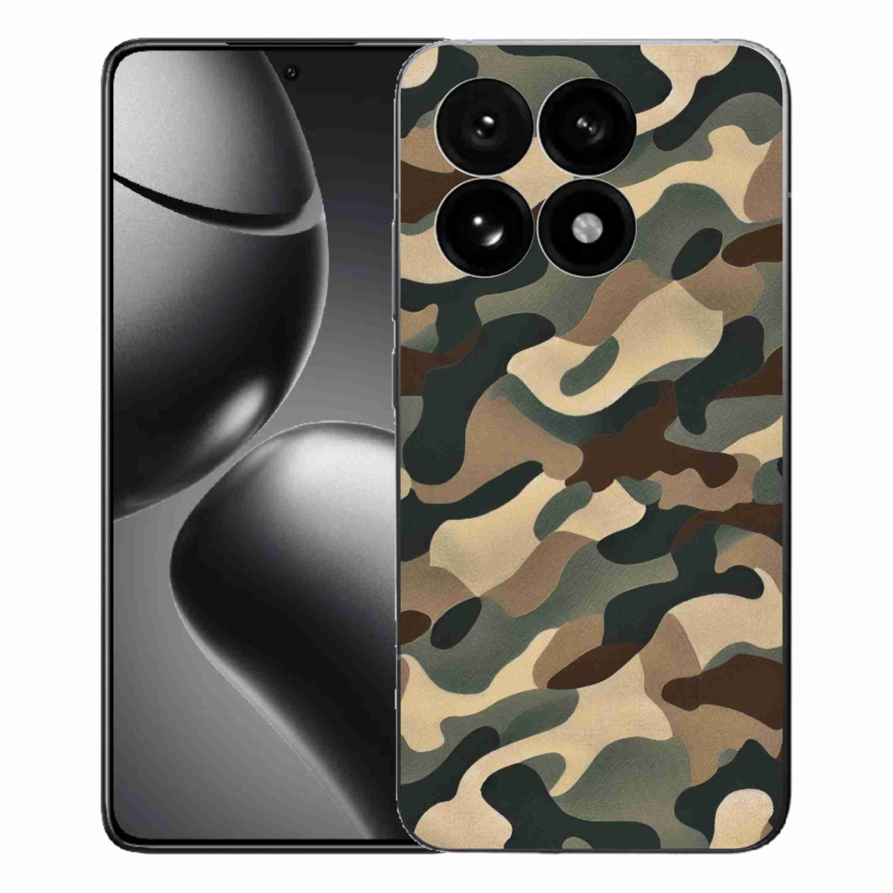 Gélový kryt mmCase na Xiaomi 15T - maskáčový vzor 11