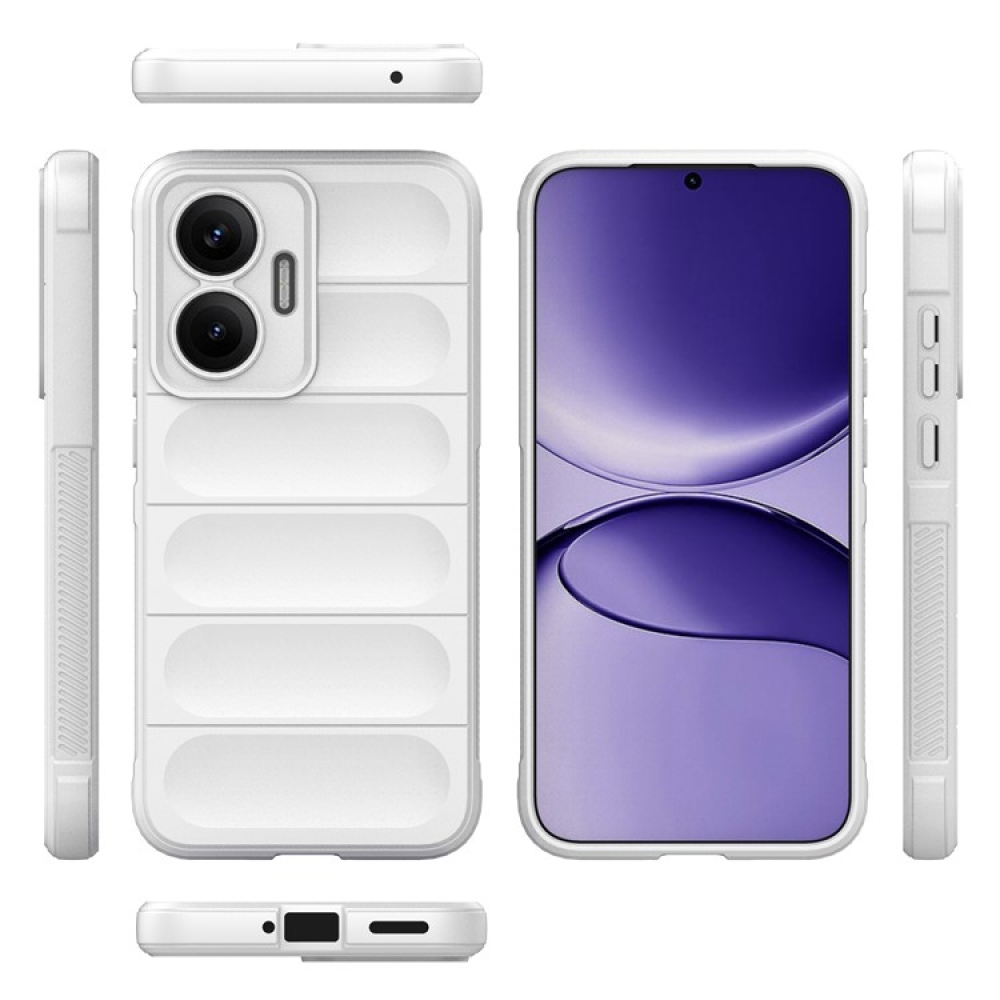 Rugg odolný gélový obal na Xiaomi Poco F7 5G - biely