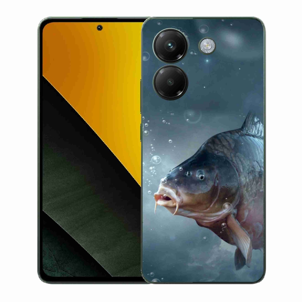 Gélový kryt mmCase na Xiaomi Poco M7 Pro 5G - kapor a bublinky